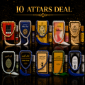 10 Attars Deal with Tasbeeh | Premium Long-Lasting Attar Collection